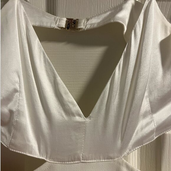 Abercrombie and fitch midi white cut out dress - Picture 4 of 8